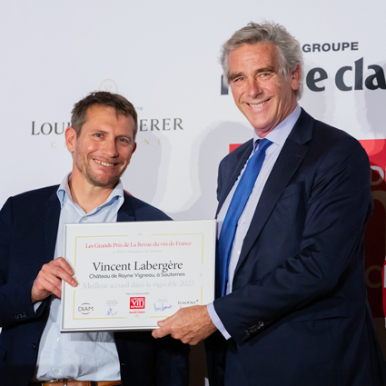 Prix du meilleur accueil dans le vignoble !